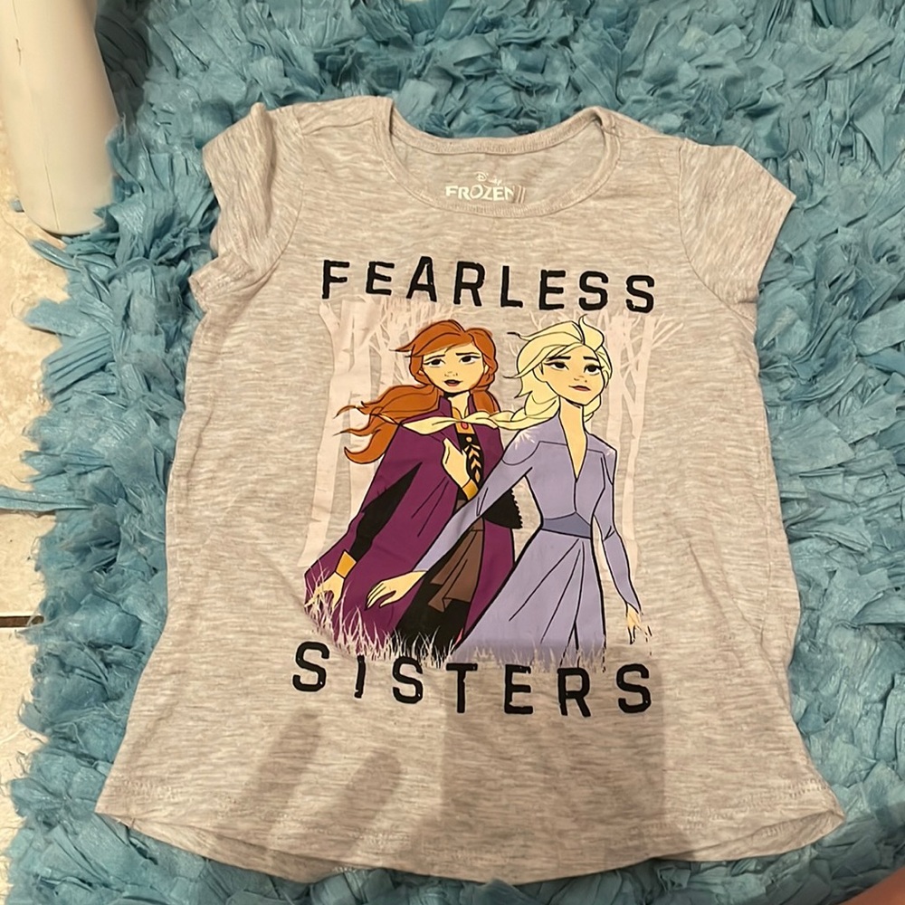 Size 6x girls frozen shirt